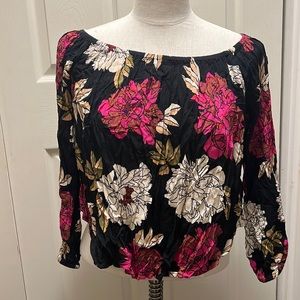 Billabong off the shoulder floral top